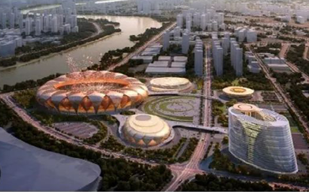 五星唯綠| 助力蘭州奧體中心場館建設